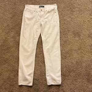 Slim Fit Men’s White Pants